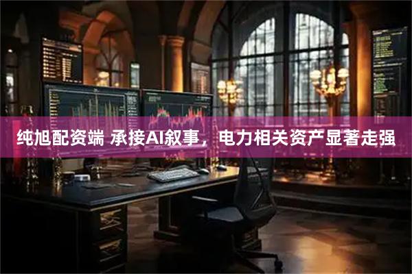 纯旭配资端 承接AI叙事，电力相关资产显著走强